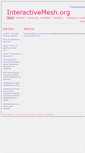 Mobile Screenshot of interactivemesh.org