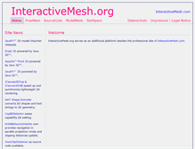 Tablet Screenshot of interactivemesh.org